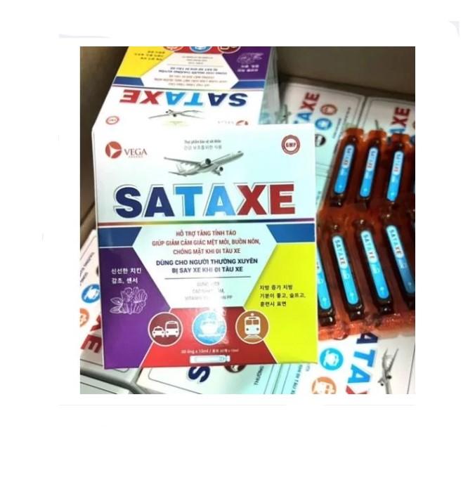 Nước uống chống say tàu xe Sataxe