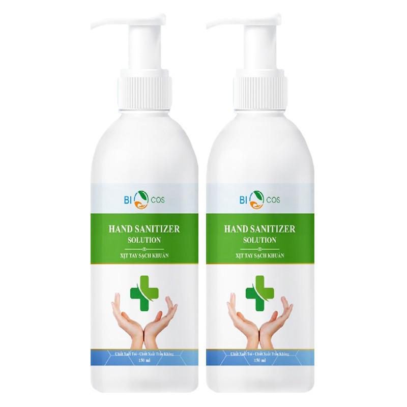 Nước xịt tay sạch khuẩn Hand Sanitizer Solution BIOCOS