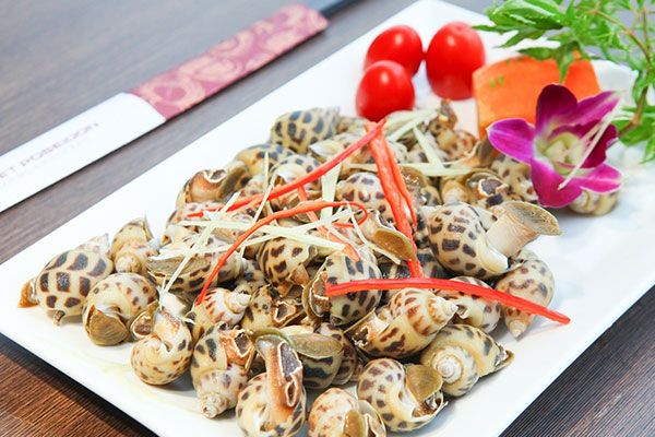 Ốc hương hấp sả