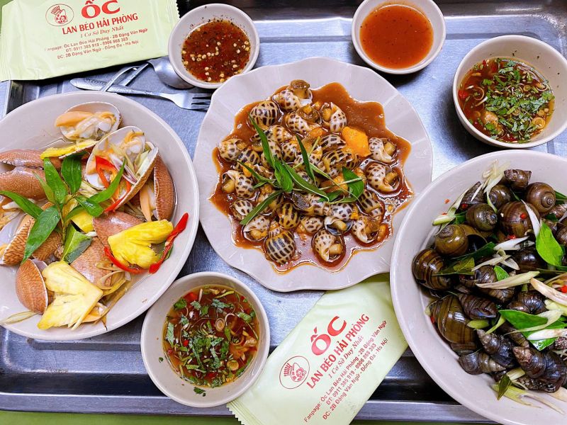 Ốc Lan Béo Hải Phòng