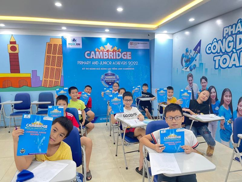 Lớp học tại Ocean Edu Quy Nhơn
