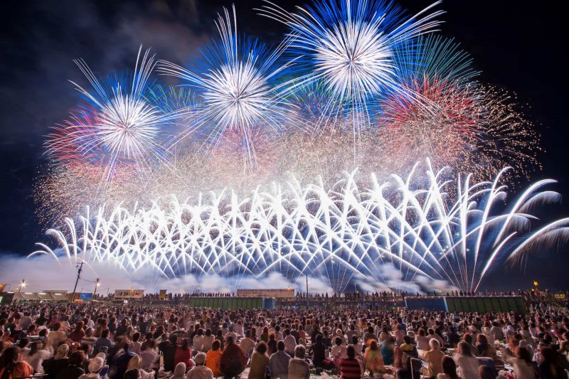 Omagari Fireworks night