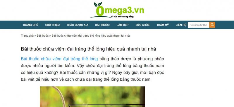 Omega Việt Nam - Vì sức khỏe cộng đồng