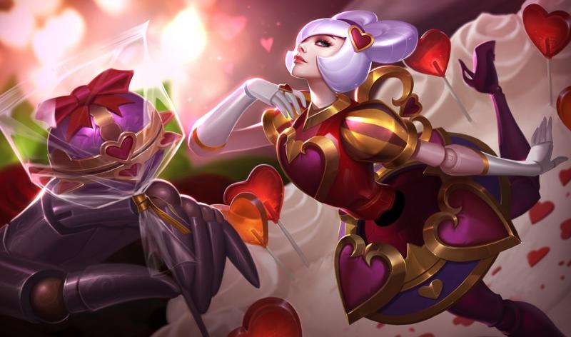 Quyến rũ trong bộ trang phục Orianna Quả Cầu Tình Ái