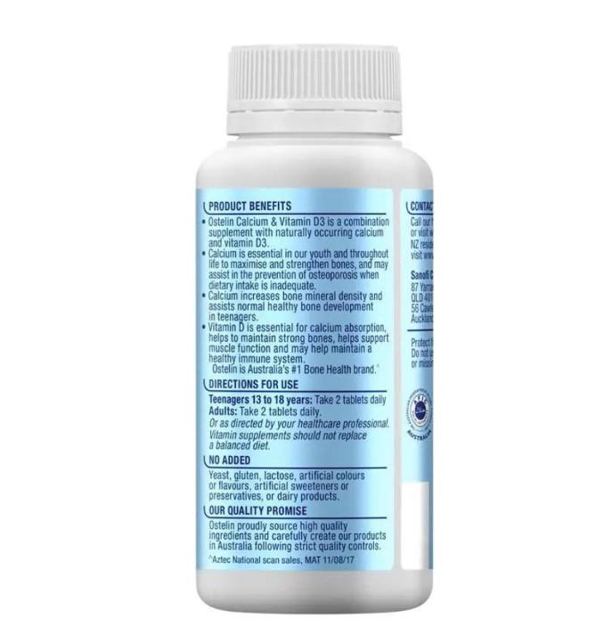 Ostelin Vitamin D & Calcium