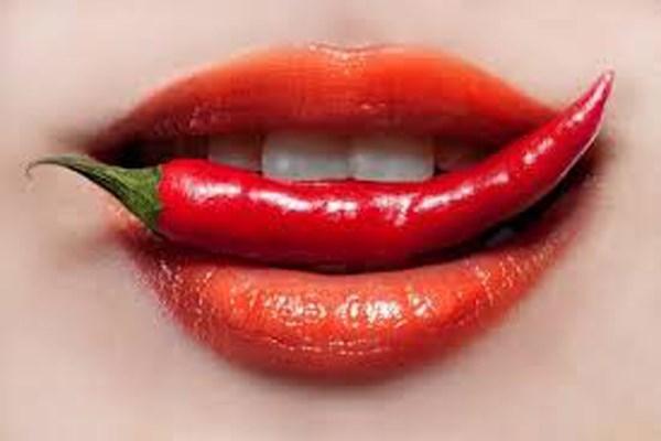 Ớt đốt cháy calo trong cơ thể