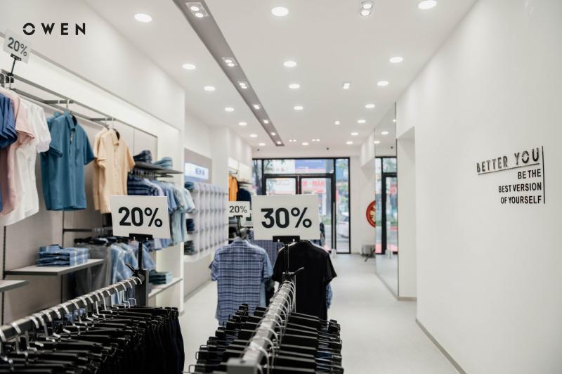 Không gian mua sắm của Owen Thái Nguyên