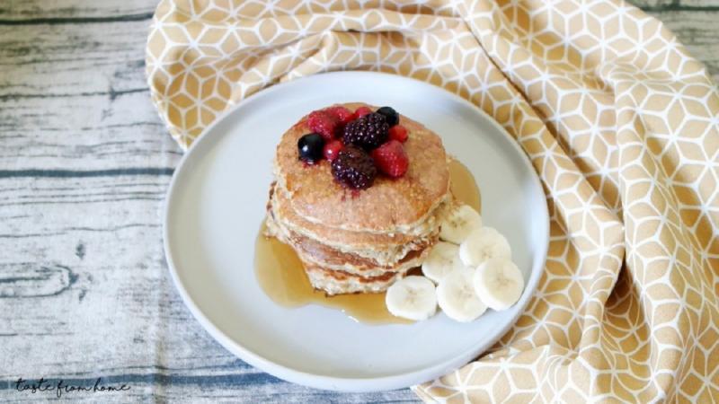 Pancake chuối yến mạch