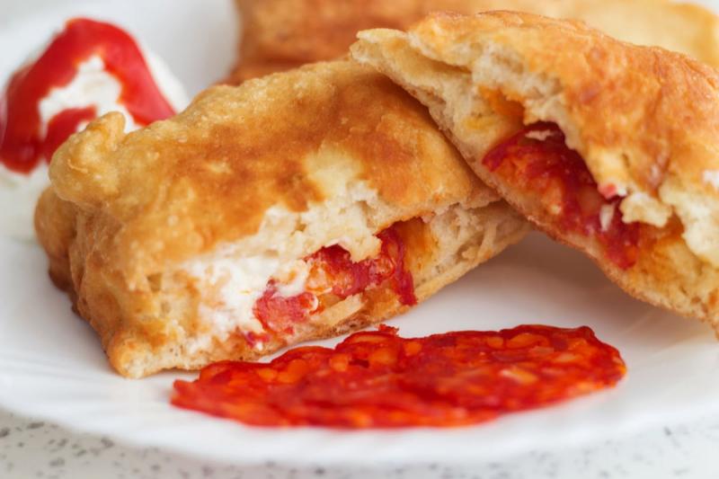 Panzerotti  là món ăn khá đặc trưng của Ý.