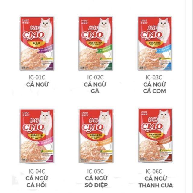 Pate Ciao cho mèo