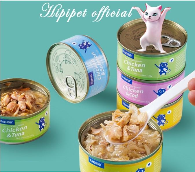 Pate mèo lon Hipipet Faenbei