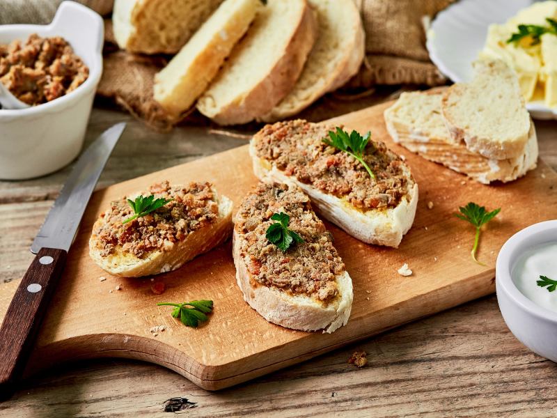 Pate nấm chay