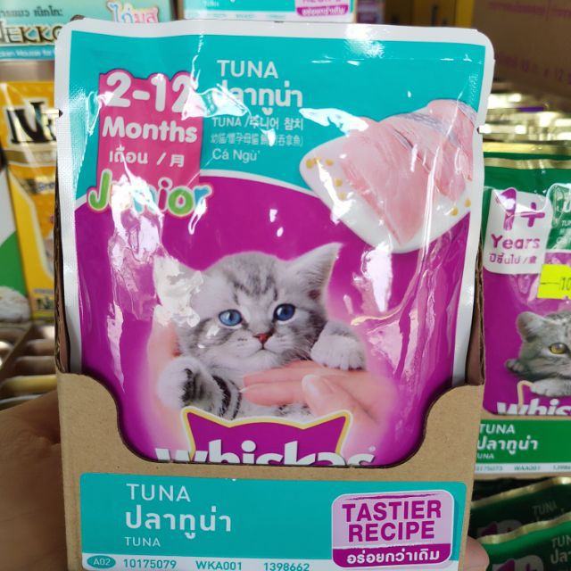 Pate Whiskas cho mèo con