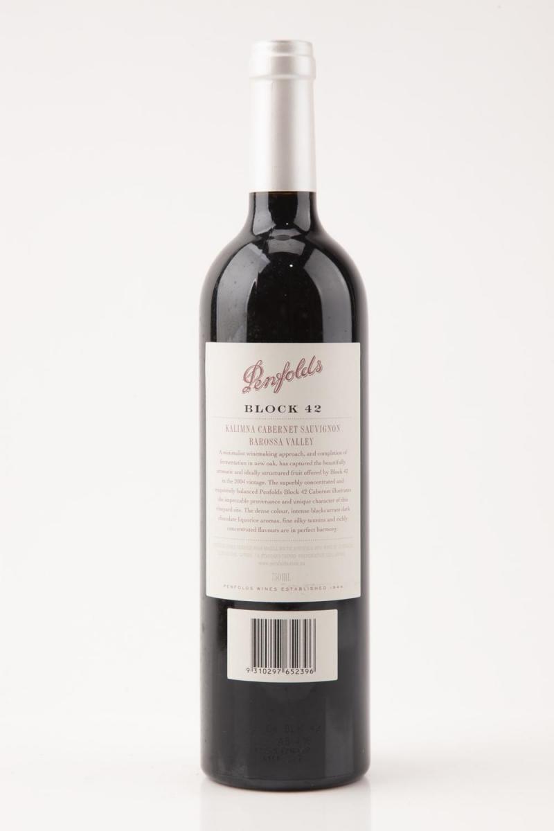 Penfolds Kalimna Block 42 Cabernet Sauvignon 2004