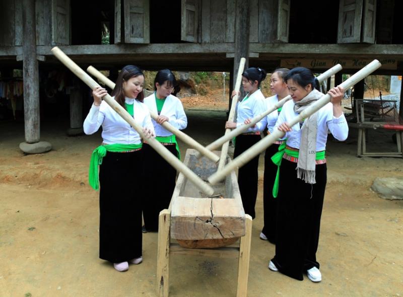 Pẹng goẹng là món ăn độc đáo của người dân tộc Mường