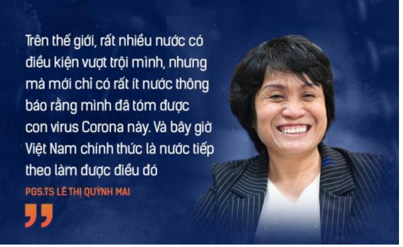 PGS.TS Lê Thị Quỳnh Mai - Phó Viện trưởng Viện Vệ sinh dịch tễ Trung ương.