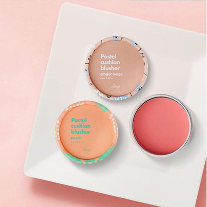 Phấn má hồng trang điểm TheFaceShop The Face Shop Pastel Cushion Blushe