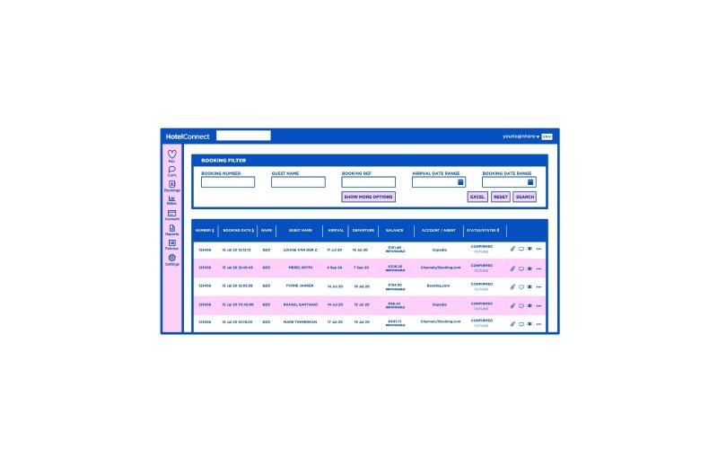Phần mềm Hotel Connect