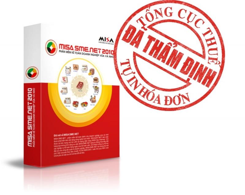 Phần mềm kế toán Misa Sme.net 2015