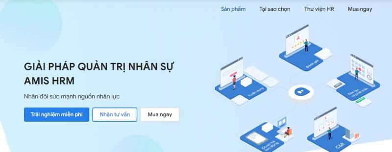 Phần mềm quản lý nhân sự AMIS