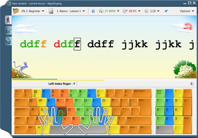 Phần mềm Rapid Typing Tutor