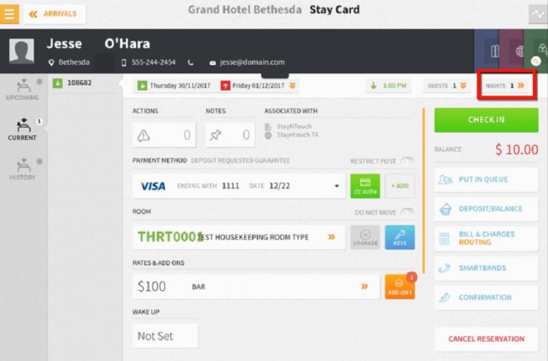 Phần mềm StayNTouch