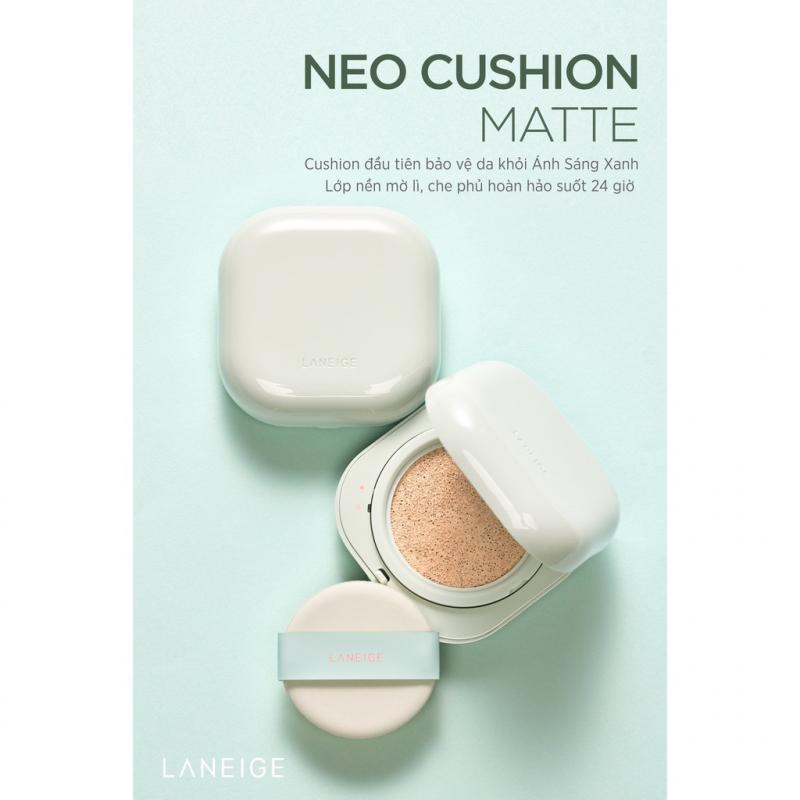 Phấn nước che phủ mịn lì LANEIGE NEO Cushion Matte