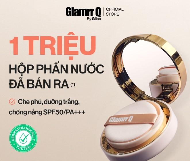 Phấn nước Glamrr Q Long Wear DD Cushion SPF50+/PA+++