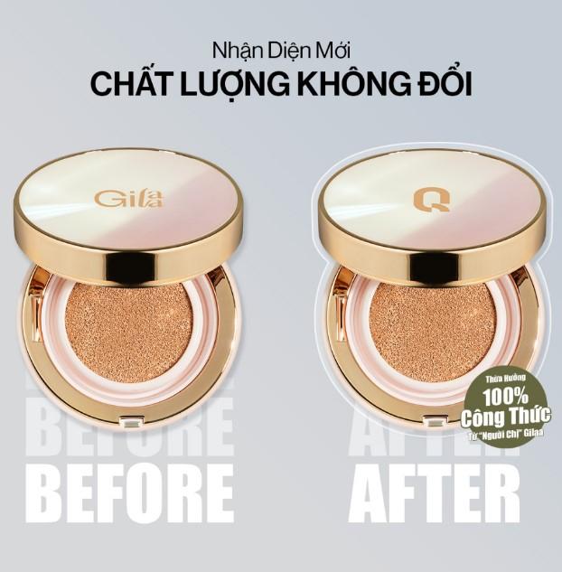 Phấn nước Glamrr Q Long Wear DD Cushion SPF50+/PA+++