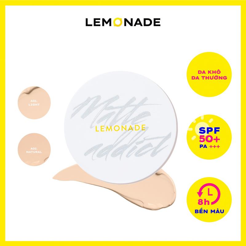 Phấn nước LEMONADE Matte Addict Cushion