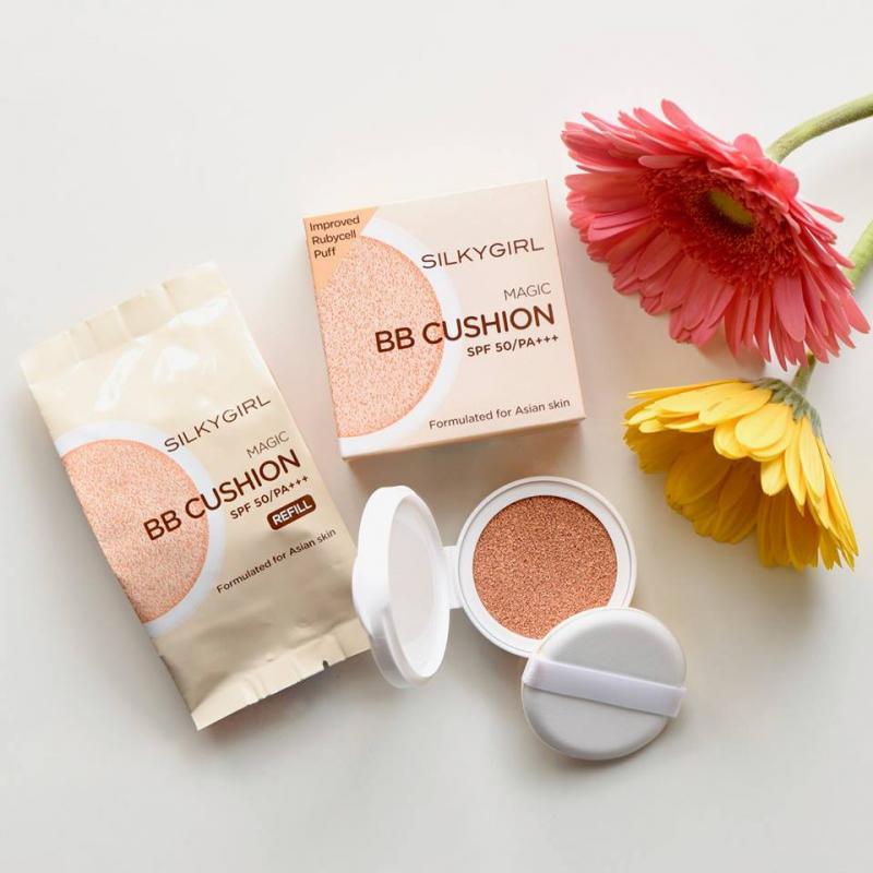 Phấn nước Silkygirl Magic BB Cushion SPF50 PA+++