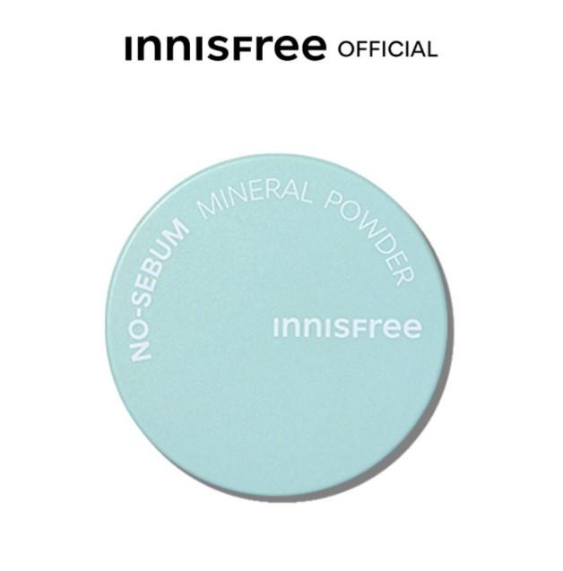 Phấn phủ kiềm dầu dạng bột innisfree No Sebum Mineral Powder