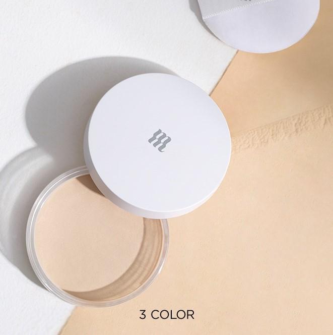 Phấn phủ kiềm dầu Merzy Stay Blur Loose Powder