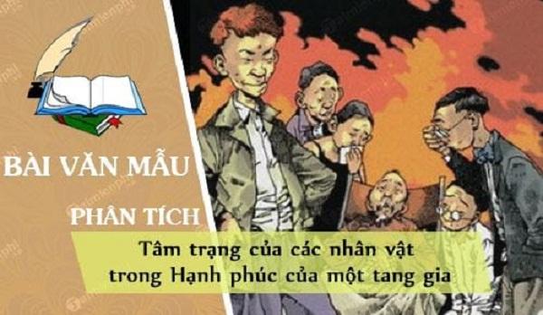 Phân tích tâm trạng các nhân vật trong 