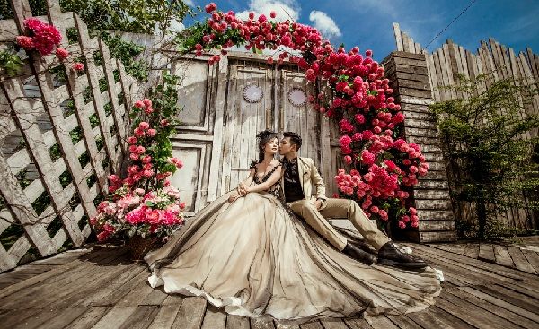 Chụp ảnh cưới ở Phim trường Secret Garden Đà Lạt