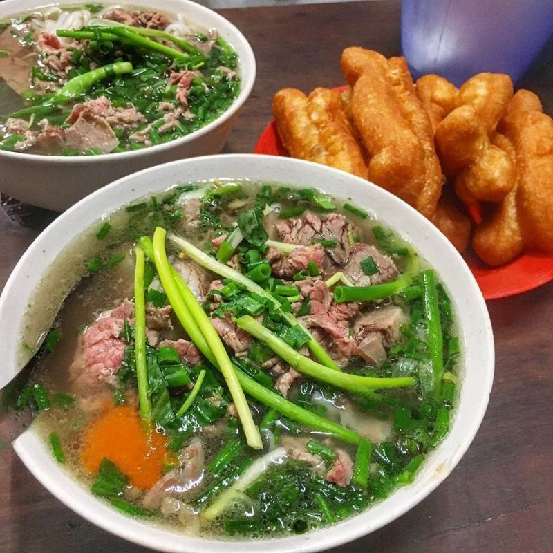 Bánh quẩy có thể hết khi khách hàng tới ăn trễ