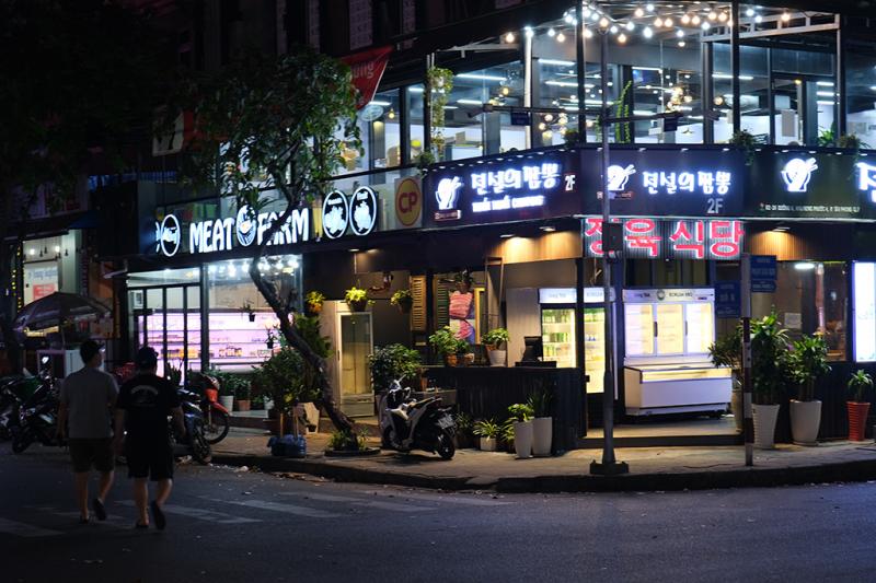 Các quán nướng tại Phố Hàn Quốc