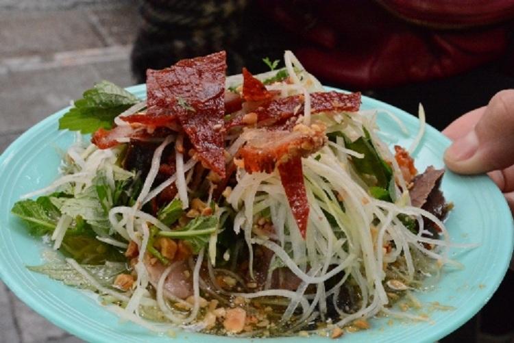 Nộm bò khô