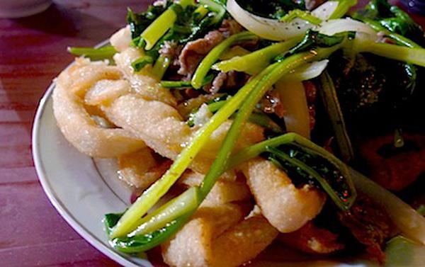 Phở sợi chiên Trần Nhân Tông