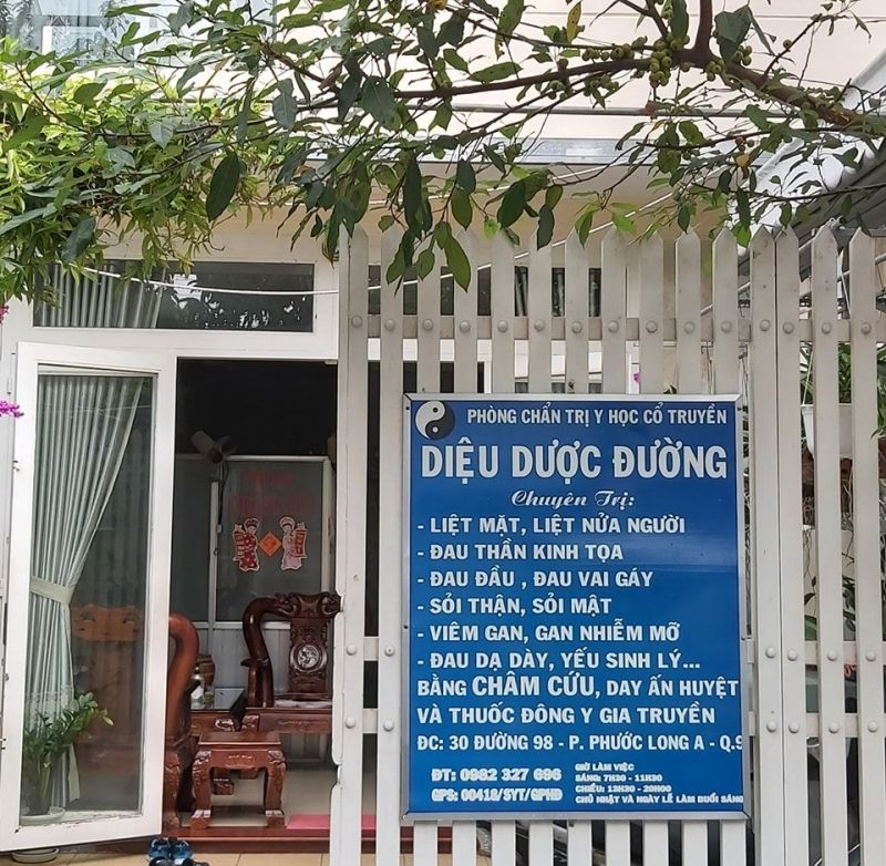 Phòng Chẩn Trị Y Học Cổ Truyền Diệu Dược Đường