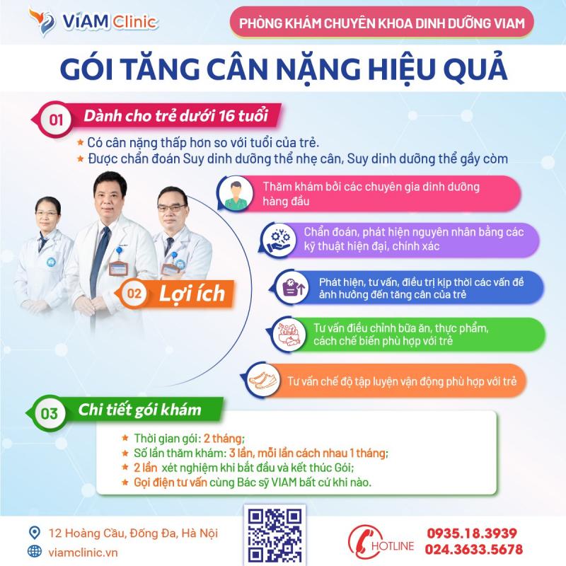 Phòng khám chuyên khoa dinh dưỡng VIAM