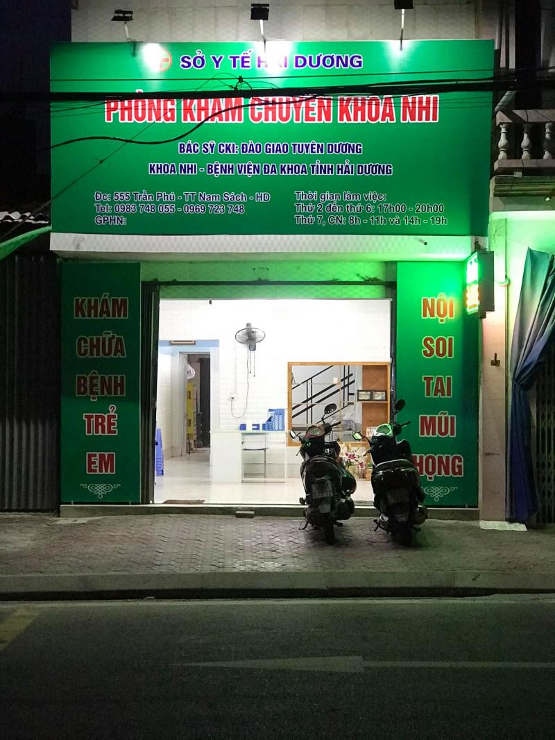 Phòng khám chuyên khoa Nhi - Bác sĩ Tuyên Dương