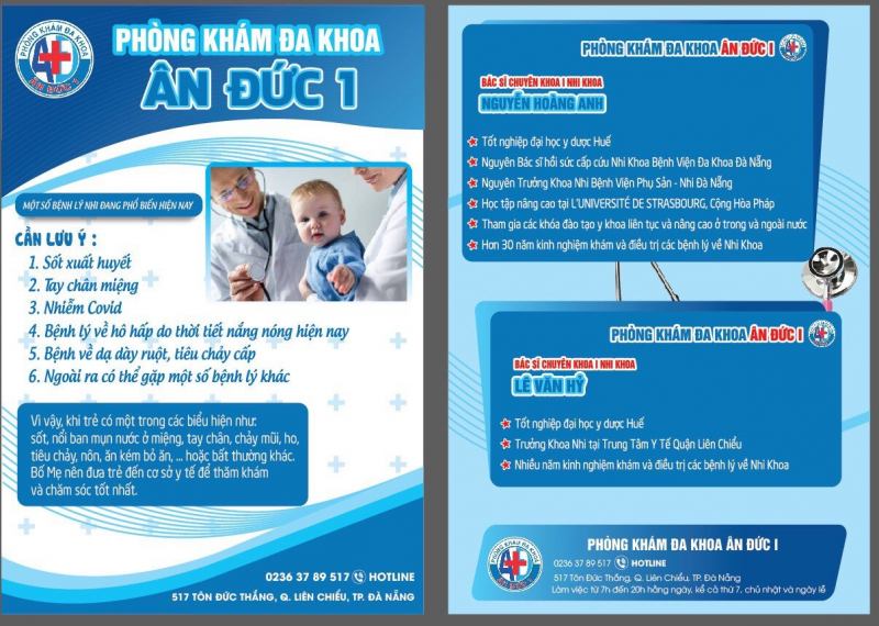 Phòng Khám Đa Khoa Ân Đức 1