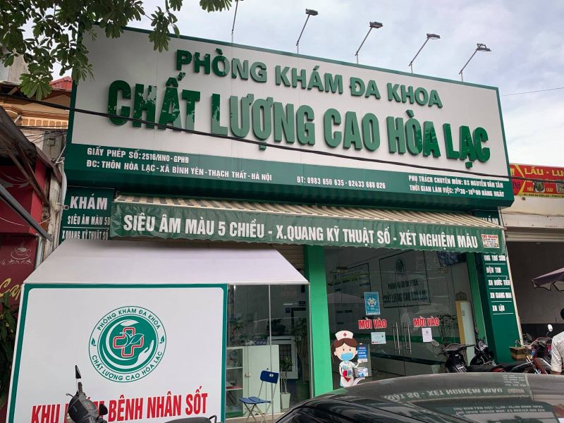 Phòng khám Đa khoa Chất lượng cao Hòa Lạc