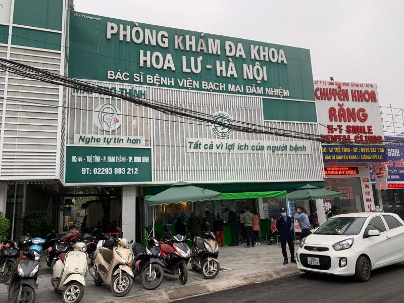 Toàn cảnh phòng khám Đa khoa Hoa Lư - Hà Nội