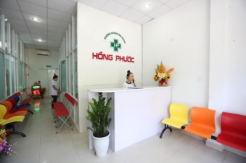 Phòng khám đa khoa Hồng Phước.