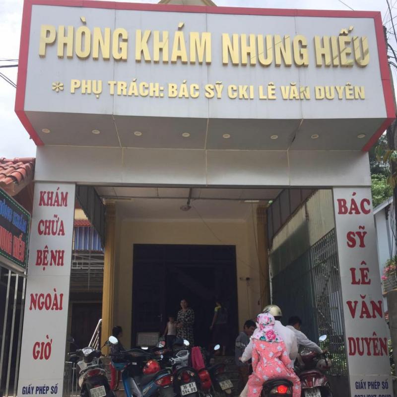 Phòng Khám Đa Khoa Nhung Hiếu