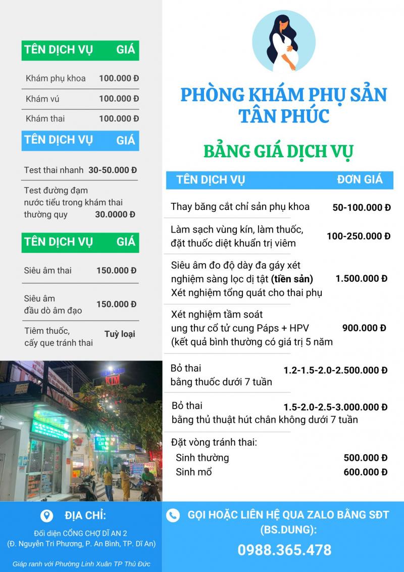 Phòng Khám Phụ Sản Tân Phúc
