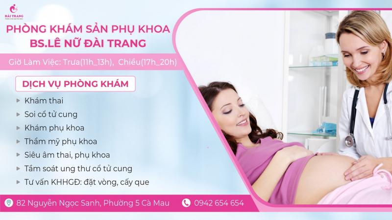 Phòng Khám Sản Phụ Khoa - BS. Lê Nữ Đài Trang