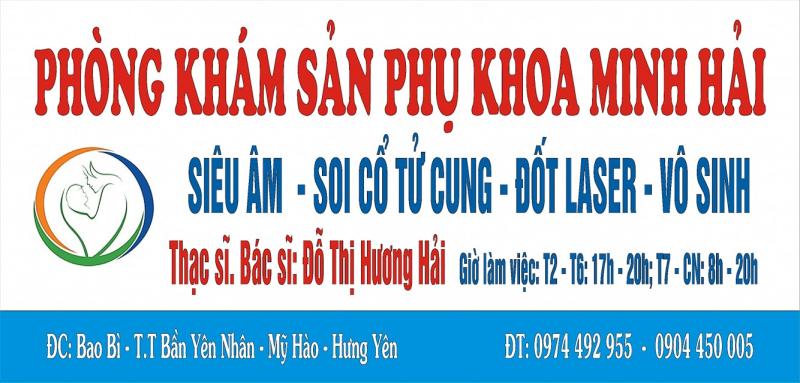 Phòng khám Sản phụ khoa Minh Hải (BS Đỗ Thị Hương Hải)